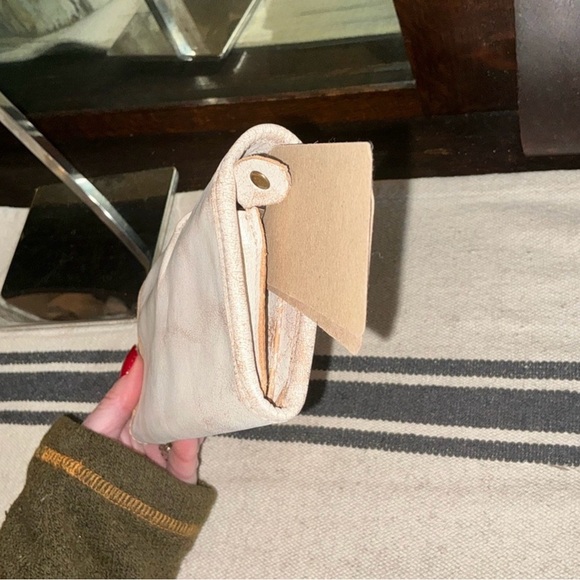 NWT Bed Stu Leather Canton Wallet Clutch Nectar Lux MSRP $169 - Picture 10 of 15